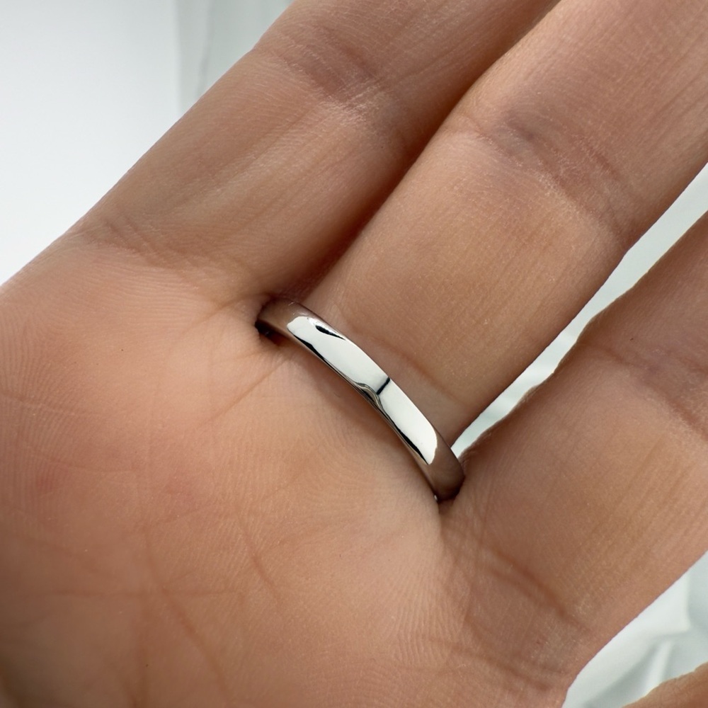 Wedding Engagement Silver Color Ring with Clear Stone - Picture 5 of 10